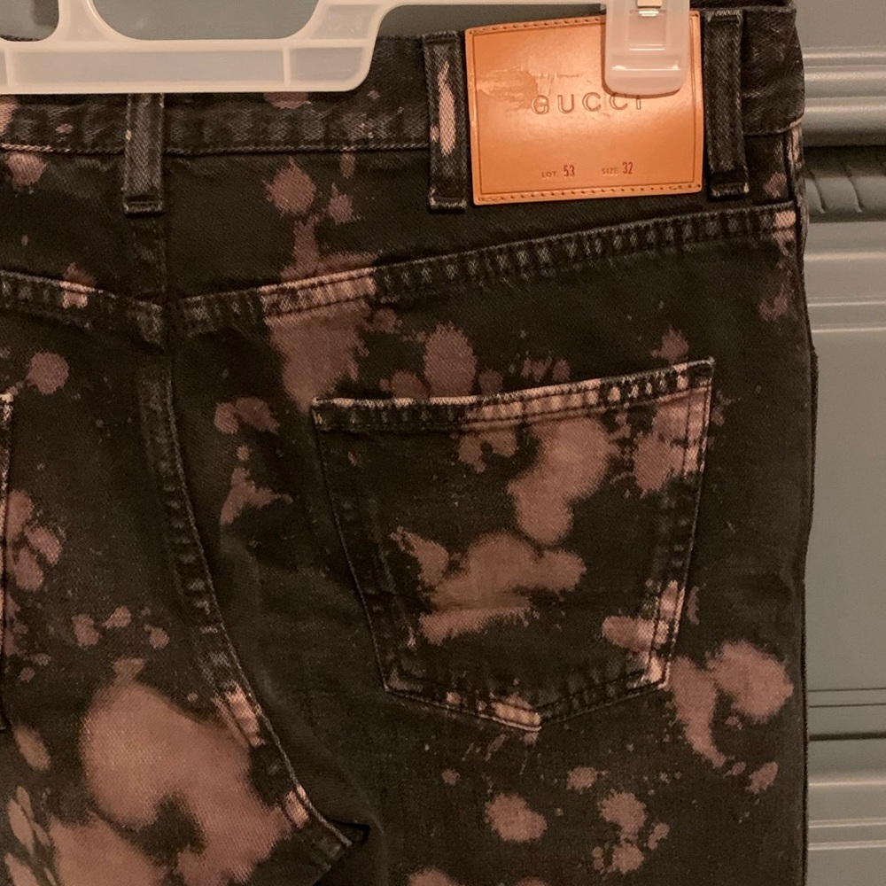 Men Gucci tie dye Jeans